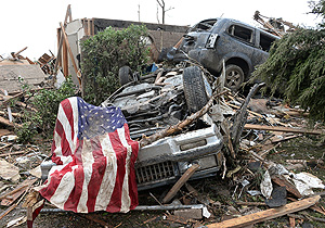В результаті торнадо в Оклахомі загинув 91 чоловік, але найбільш руйнівним смерчем це стихійне лихо не стало
