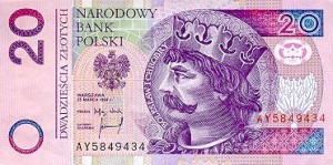 Грошова одиниця почала використовуватися в Польщі з 11 століття і має досить багату і цікаву історію