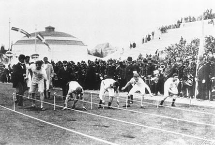 НИЗЬКИЙ СТАРТ   На першій Олімпіаді 1896 р спринтери стартували як хотіли (фото)