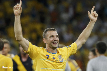 ВІДЕО: Другий гол в матчі Україна-Швеція на Євро 2012 Андрій Шевченко 1: 1