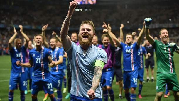 11 січня 2017, 18:47 Переглядів:   Ісландія дійшла до чвертьфіналу Євро-2016