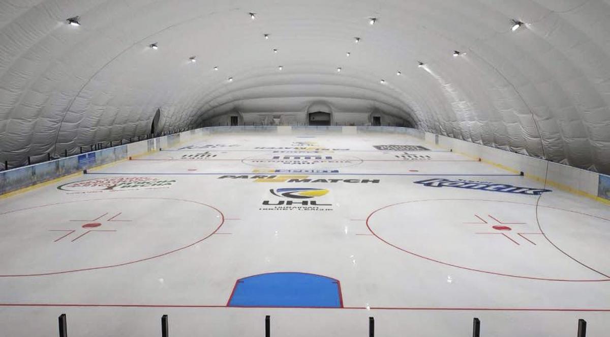 Нова крита льодова арена стане місцем тренувань для дитячих та аматорських хокейних команд