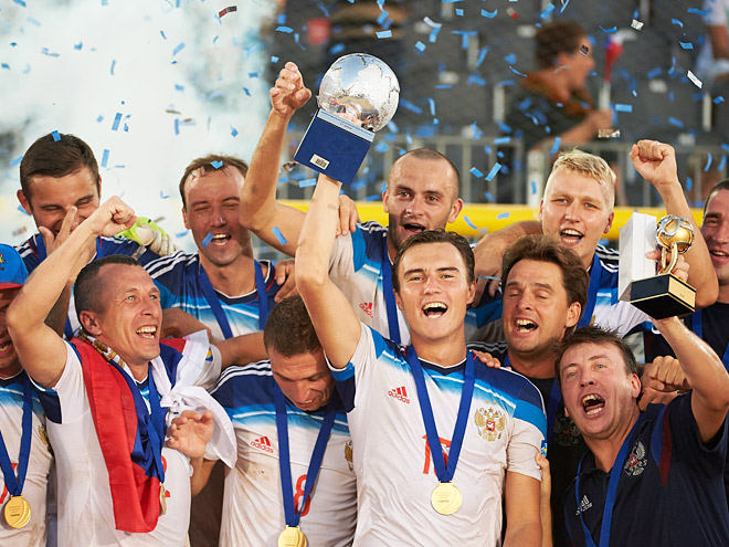 У фінальному поєдинку 2015 року Росія обіграла збірну Таїті з рахунком 5: 2