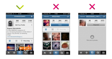 Як правило, користувачі Instagram не обмежуються тільки цією мережею, але і спілкуються через інші соціальні майданчики