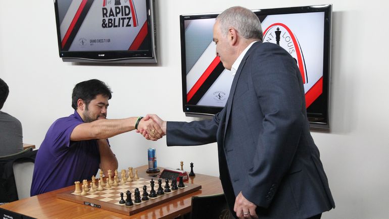 Після трьох нічиїх з провідними діючими гросмейстерами на турнірі в Америці 13-й чемпіон світу   Гаррі Каспаров   , Який не виступав в офіційних змаганнях 12 років, заявив, що не збирається повноцінно відновлювати кар'єру