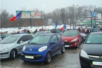 Привітати «Пежо-Сітроен-Автоклуб» приїхали представники з Дніпропетровська та білоруського «Клубу Любителів Пежо Peugeot-Club